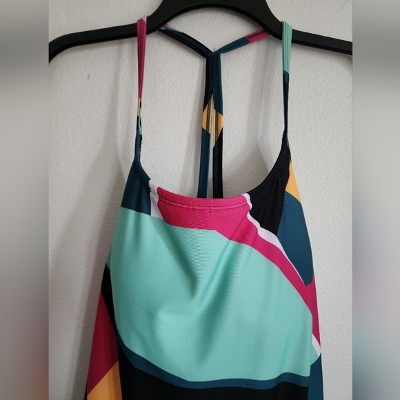 Xersion One Piece Removable Padded Cups Adjustable Back Swimsuit Sz XXL (NWT) - Picture 4 of 12